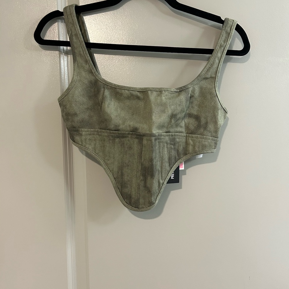 PrettyLittleThing Acid Green Bodysuit